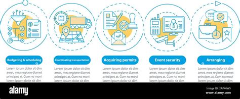 Event Planning Infographic Template Budgeting And Scheduling