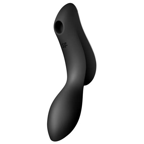 Stimulateur De Clitoris Curvy Trinity 2 Satisfyer Noir Le Grand