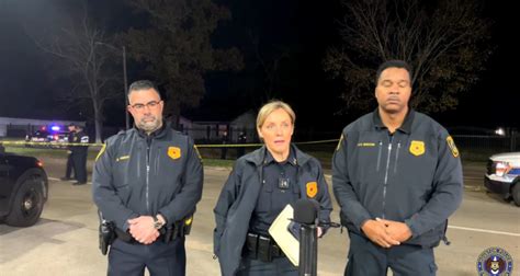 Two people were shot by Houston police officers Sunday, marking the