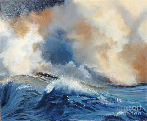 Storm Surge Painting by Glenn Secrest | Fine Art America