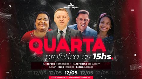 Missª Paula Rangel Quarta Profética 12 05 2021 YouTube