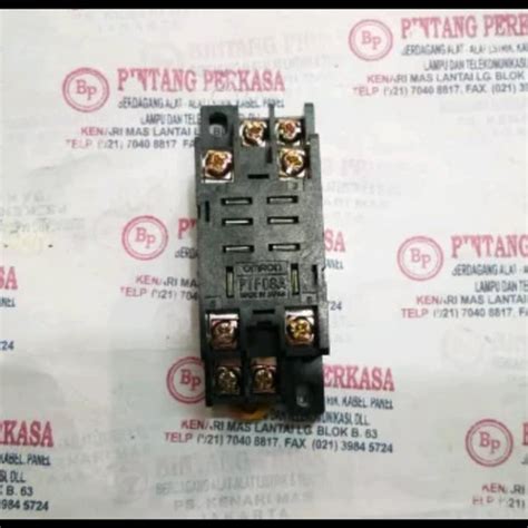 Jual Socket Tipe Ptf A E Ptf A E Untuk Relay Ly Kaki Merk Omron