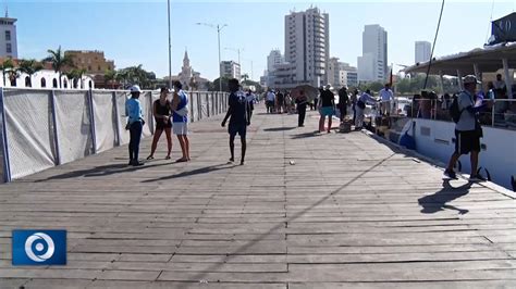 En Popular Muelle De La Bodeguita En Cartagena Cobran Por El Zarpe De