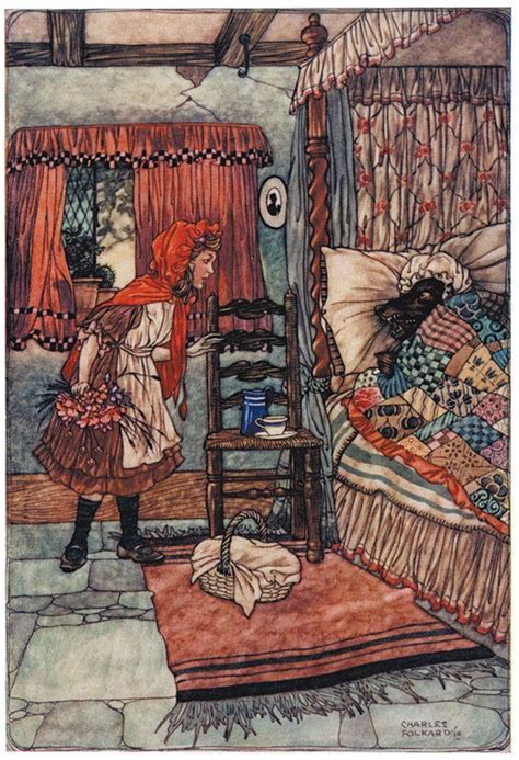 Grimms Fairy Tales Charles Folkard 1911 Fairytale Art Fairytale