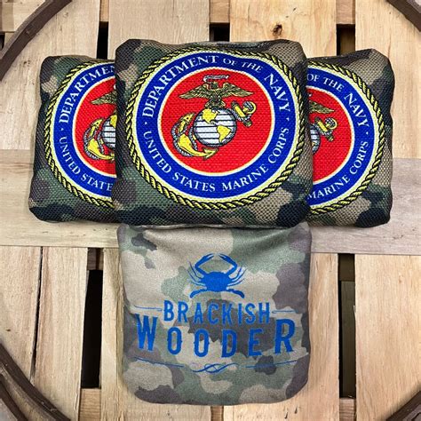 USMC - Dept. of the Navy Seal - Camo | Brackish Wooder