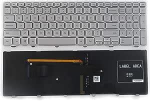 Amazon SUNMALL New Laptop Keyboard With Frame And Backlit