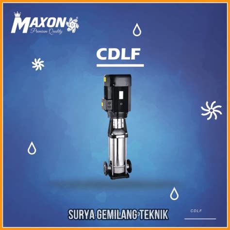 Jual Pompa Boster Maxon Cdlf Phase Jockey Pump Hydrant Vertical