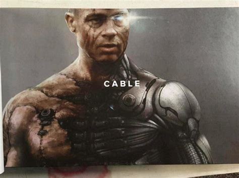 Does This Leaked Deadpool 2 Concept Art Reveal Brad Pitt As Cable ...