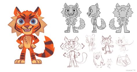 Tiger Character — Weasyl