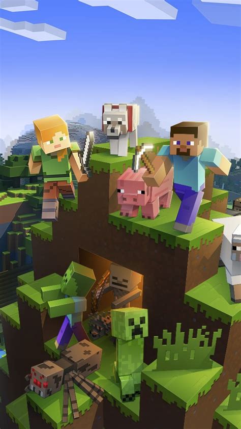 El Top Imagen Celular Fondos De Pantalla De Minecraft Abzlocal Mx