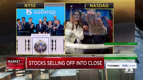 Cnbc On Twitter Stocks Fell Sharply Monday Pushing The Sandp 500 To Breach The 4000 Level For