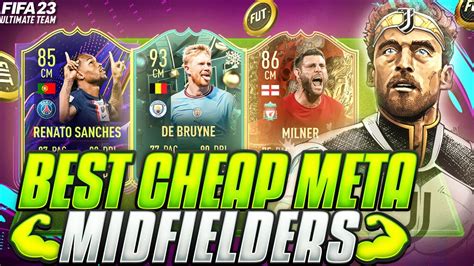 FIFA 23 BEST CHEAP META MIDFIELDERS CM PLAYERS ON EACH POSITION