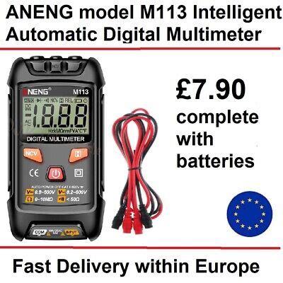 Aneng M Digital Mini Multimeter Tester Multi Tester Counts Auto