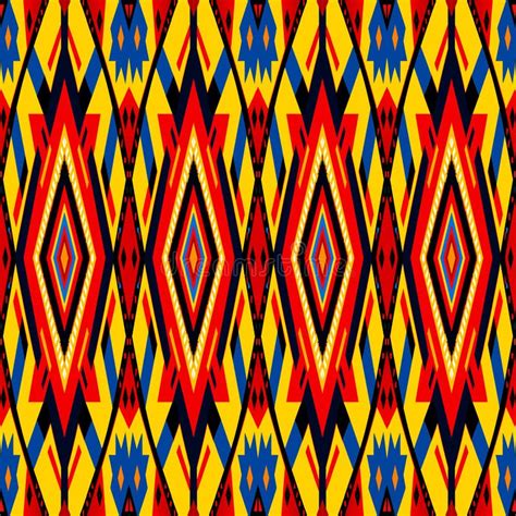 Aztec Seamless Pattern Stock Illustrations 111 367 Aztec Seamless