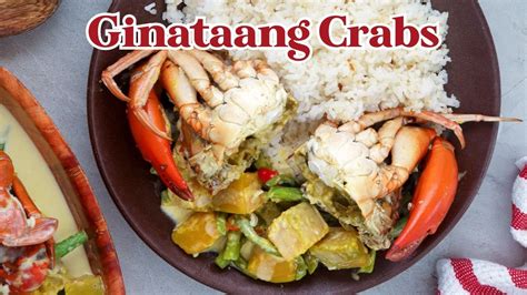 Ginataang Alimasagalimango Crabs In Coconut Sauce Youtube