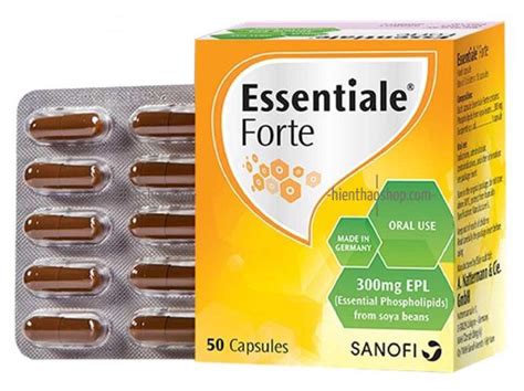 Essentiale Forte 300mg 50 Tablets Improves Liver