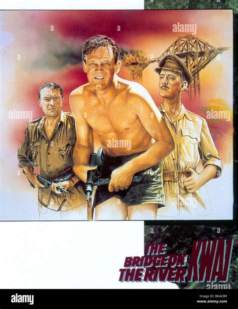 The Bridge On The River Kwai 1957 Jack Hawkins William Holden Alec