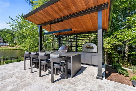 outdoor kitchen designs transform  backyard oasis