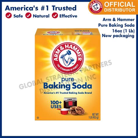 Arm And Hammer Pure Baking Soda 16oz Shopee Philippines