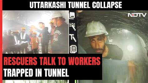 Uttarakhand Tunnel Rescue Through Narrow Pipe Rescuers Verbal