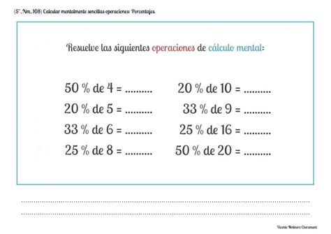 Porcentajes Y Proporcionalidad Educaci N Primaria