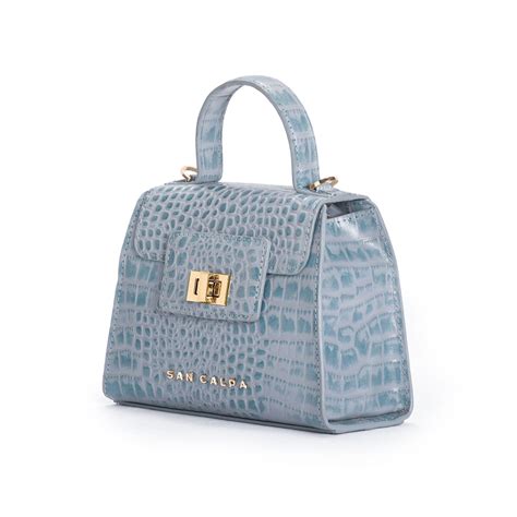 San Calpa Kally Mini Blue Handbags Buy San Calpa Kally Mini Blue