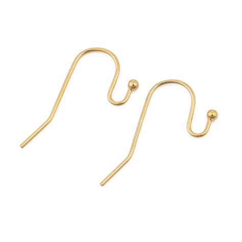 Pairs K Gold Filled Earring Converter Non Pierced Ear