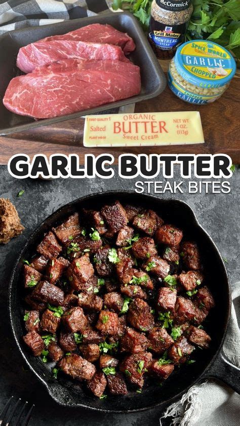 Amazing Garlic Butter Steak Bites