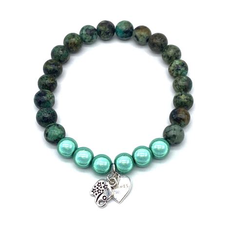 African Turquoise Bracelet Jo James Jewellery