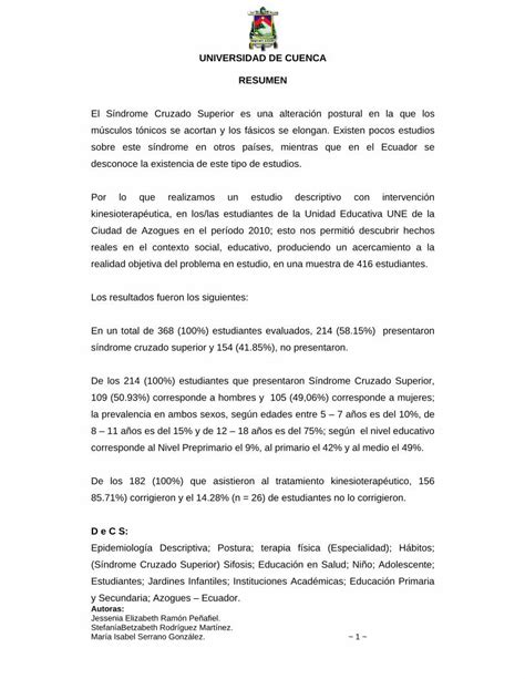 Pdf Universidad De Cuenca Resumen Dspace Ucuenca Edu Ec Bitstream