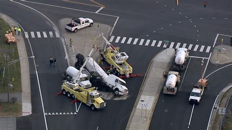 Driver Cited After Propane Tanker Truck Overturns In Claymont Delaware