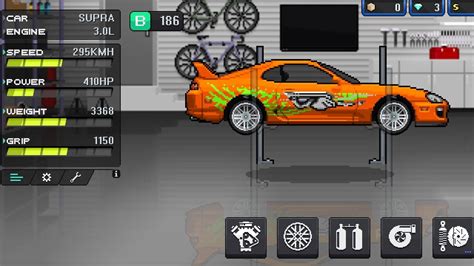 How To Build Paul Walker Supra Mk4 In Pixel Car Racer Supra Supra