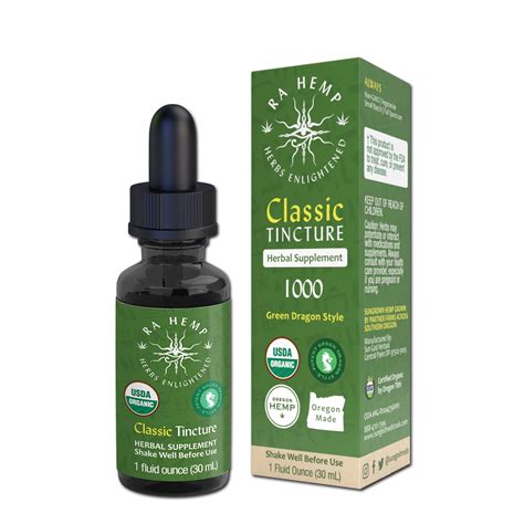 Sun God Naturals Full Spectrum Cbd Tincture Classic Green Dragon 1