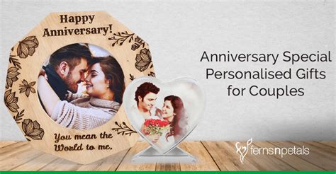 Anniversary Special Personalised Gifts For Couples Ferns N Petals