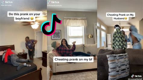 Cheating Prank Tiktok Compilations Youtube