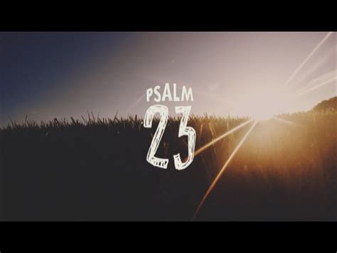 Psalm 23 Shift Worship WorshipHouse Media