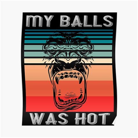 My Balls Was Hot Derrick Lewis Poster By Ayab Redbubble