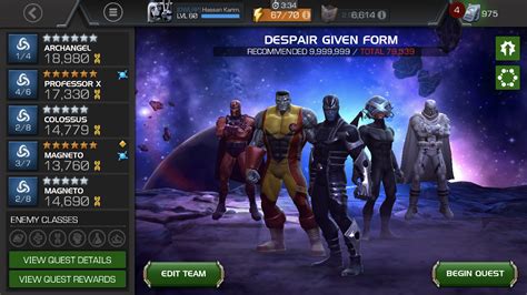 Team Building For Mutant Domination — Marvel Contest Of Champions