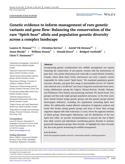 PDF Genetic Evidence To Inform Management Of Rare Genetic Variants