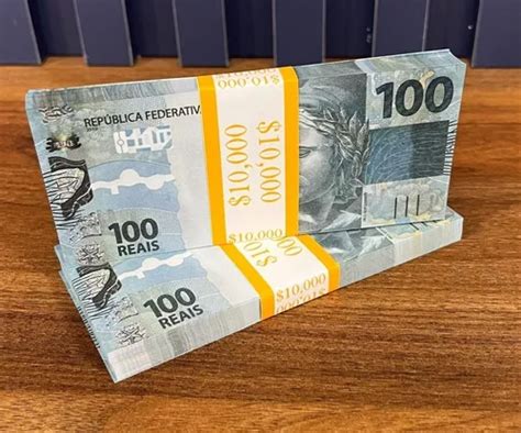 Dinheiro Falso 100 Reais Kit 200 Cédulas à Venda Em Ubá Minas Gerais