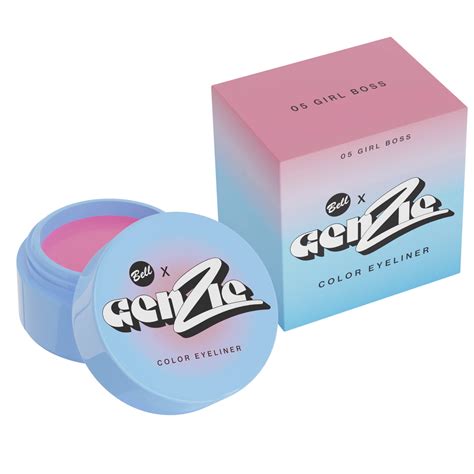 Bell X Genzie Color Eyeliner Girl Boss Oczy Eyelinery Bell