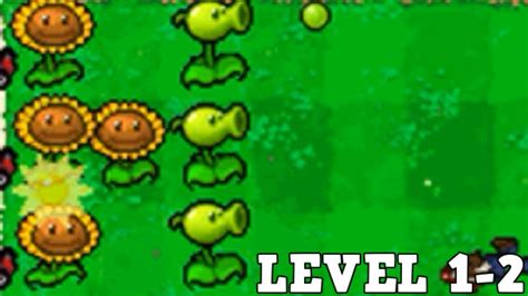 Plants Vs Zombies Ds Level 1 2 Walkthrough Guide Gameplay Youtube