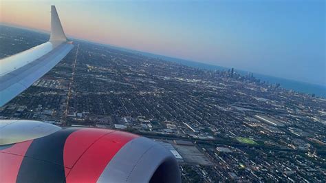 Southwest Airlines Imua One Max Takeoff From Chicago Midway Mdw