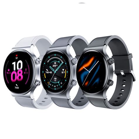 Kumi Gt Pro Smartwatch Screen With Bluetooth Call Black