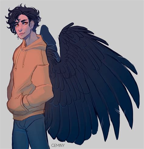 Winged Boy By Gem1ny On DeviantArt Cartoon Art Styles Boy Art Cute Art