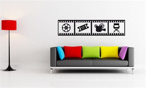 Movie Prop Film Strip Wall Decal Removable Wall Art