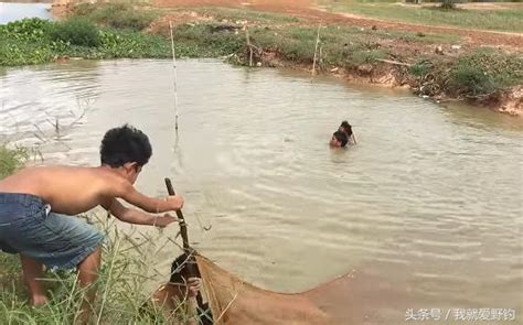 小時候最喜歡這樣的捕魚方式，有幾個人這樣幹過！ 每日頭條