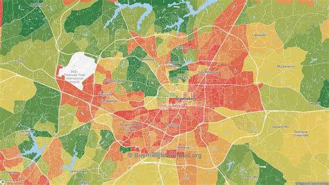 The Highest and Lowest Income Areas in Greensboro, NC ...