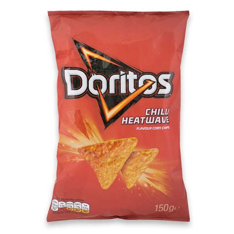 Chilli Heatwave Sharing Tortilla Chips Crisps 150g Doritos Aldiie