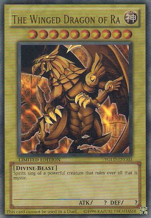 O Dragão Alado de Rá Yu Gi Oh MYP Cards